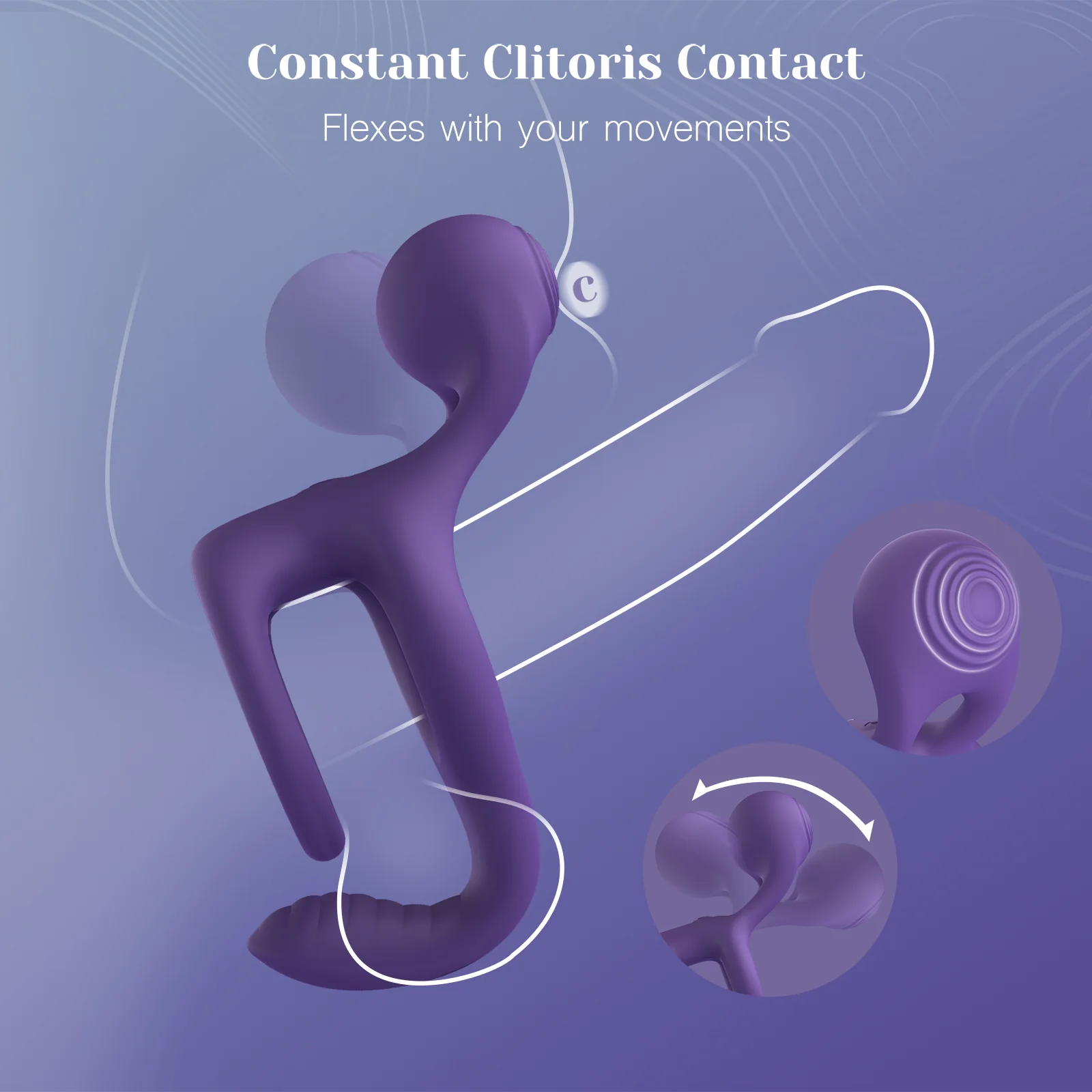 Gemster Couple Ring Purple(Europe) - Image 5